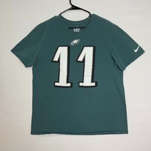Philadelphia Eagles Nike NFL T Shirt Men's XL Carson‎ Wentz #11 Two Sided